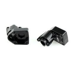 LCX 1/18 RC Crawler CNC Aluminum Rear Portal Axle Component Axle Housing for Axial UTB18 Capra Upgrades Parts Accessories