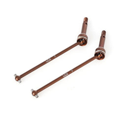 LCX Racing 1/10 RC Crawler Hard Steel Front Axle CVD Drive Shaft for Losi Baja F100 Rey 2.0 Upgrades Parts Accessories