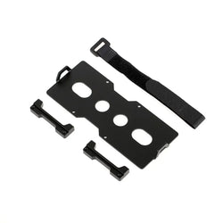 LCX Racing 1/10 RC Crawler Car CNC Aluminum Battery Tray Set for Axial SCX10 PRO Upgrades Parts Accessories