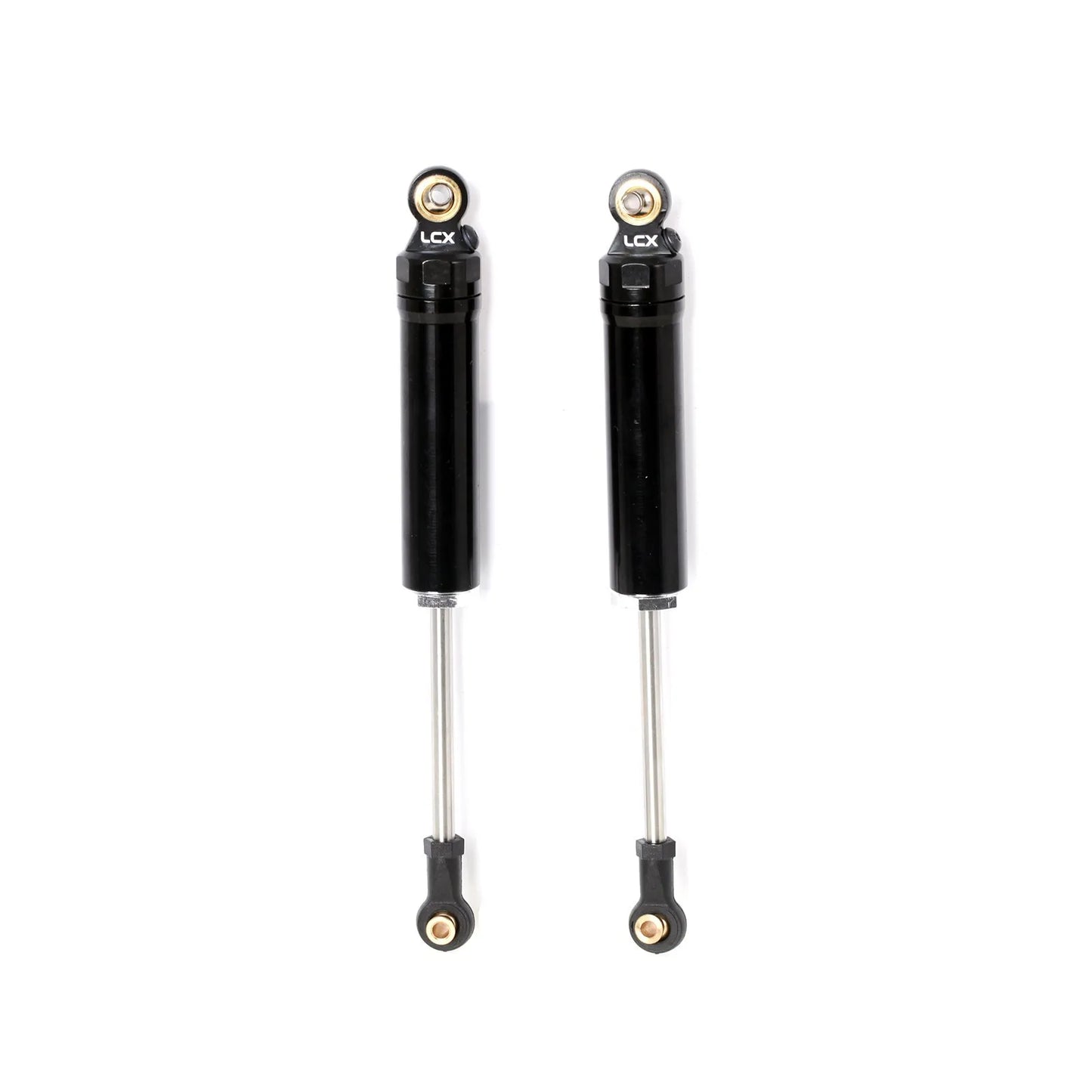 LCX Racing 1/8 RC Crawler Suspension Shock Set Damper 130mm 145mm 2PCS for Axial AXP8 Gilamon Upgrades Parts Accessories