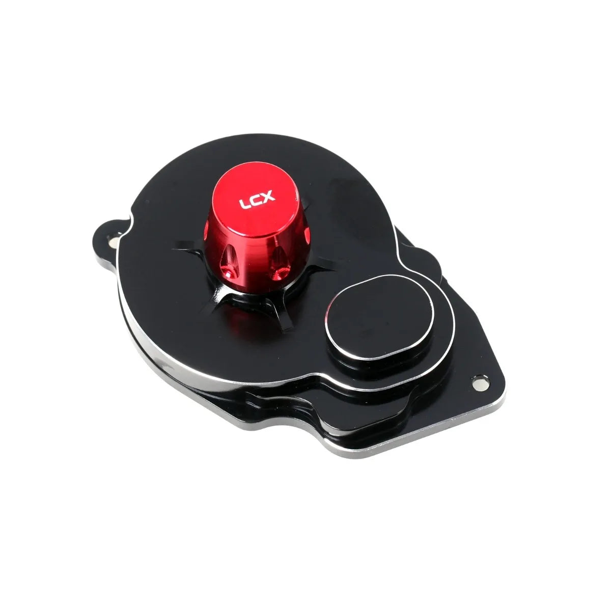 LCX Racing 1/10 RC Crawler Aluminum Transmission Housing Gearbox Cover for LOSI 1/10 22S Sprint Upgrades Parts Accessories