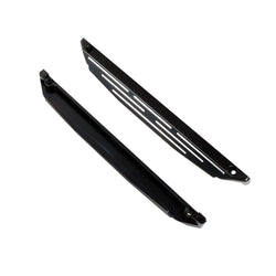 LCX Racing 1/10 RC Truck Car Aluminum Rock Sliders Side Step Foot-Plate for Traxxas Maxx WideMaxx Upgrades Parts Accessories