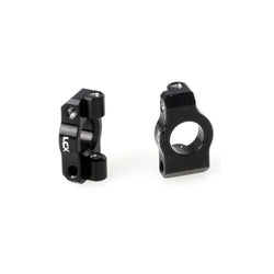 LCX Racing RC Truck Aluminum Front Steering Caster Block Upgrades Parts Accessories for 1/24 LOSI Micro-B Buggy