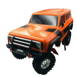 LCX Racing 1/10 RC Crawler Aluminum Front Bumper for Traxxas TRX4 TRX6 Axial SCX10 II III Gen8 Gen9 Upgrades Parts Accessories