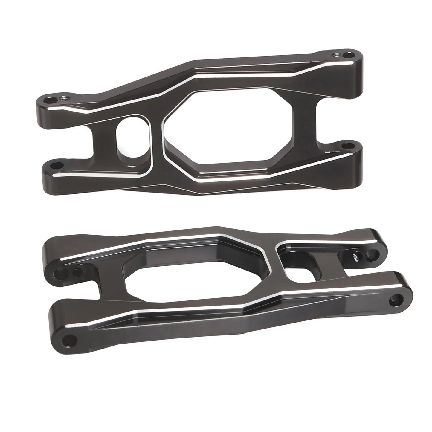 LCX Racing 1/10 RC Truck  Aluminum Front Rear Suspension Arms for Tamiya DT-04 Fighter NXGEN Upgrades Parts Accessories
