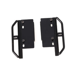 LCX Racing 1/24 RC Crawler Metal Rock Sliders Side Step Running Board for Axial SCX24 Upgrades Parts Accessories