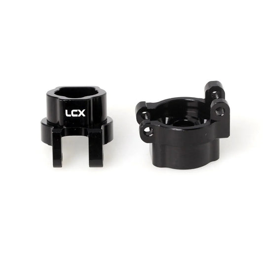 LCX Racing 1/10 RC Crawler Aluminum Rear Axle Portal Axle Drive Mount Set for Traxxas TRX4 TRX6 Upgrades Parts Accessories