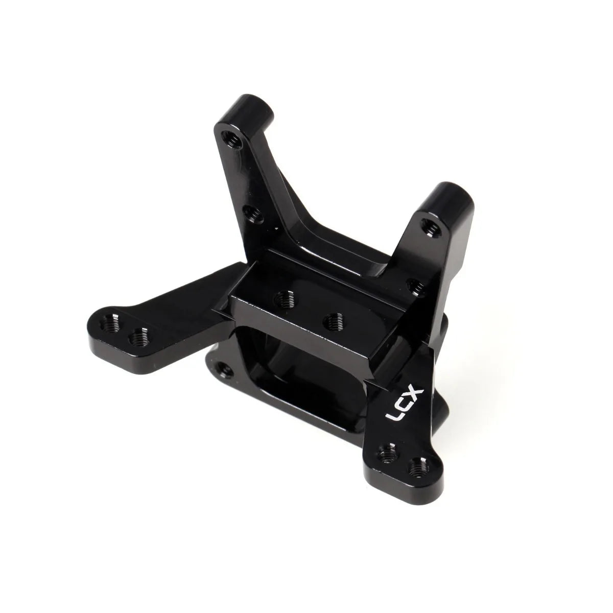 LCX Racing RC Truck CNC Aluminum Rear Bulkhead Shock Tower Base for 1/10 LOSI 22S, Upgrades Parts Accessories