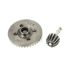 LCX Racing 1/10 RC Crawler Metal AR60 OCP Axle Bevel Gear Differential Gear Set for Axial Wrath RR10 Upgrades Parts Accessories