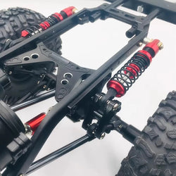 LCX Racing 1/10 RC Crawler Aluminum Cantilever Kit Suspension Shock Set for Axial SCX10 II 90046 90047 Upgrades Part Accessories