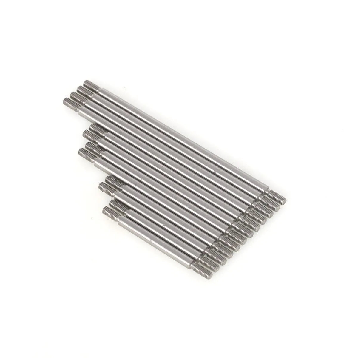 LCX Racing 1/10 RC Crawler Stainless Steel Complete Suspension Link 12pcs for Traxxas TRX6 Upgrades Parts Accessories