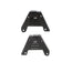 LCX Racing 1/10 RC Crawler Car Aluminum Front Rear Shock Tower Set Shock Mount for Axial SCX10 III Upgrades Parts Accessories