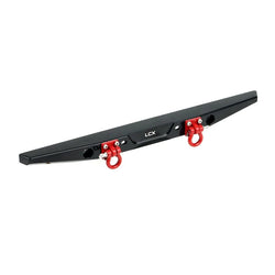 LCX Racing 1/10 RC Crawler Aluminum Rear Bumper for Traxxas TRX4 TRX6 Axial SCX10 II III PRO Gen8 Gen9 Upgrades Parts Accessories