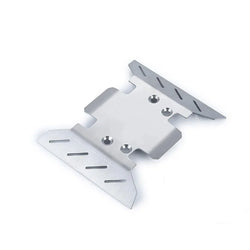 LCX Racing 1/6 RC Crawler Stainless Steel Chassis Guard Axle Guard Skid Plate Armor Upgrades Parts Accessories for Axial SCX6