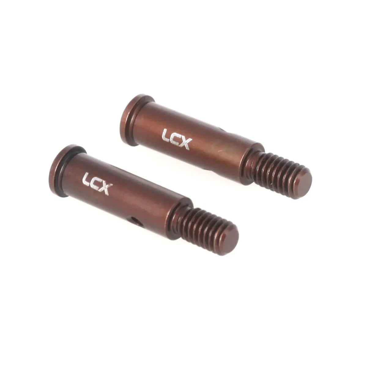 LCX Racing RC Car CNC Hard Steel Front Axles Freewheel Shafts for 1/10 LOSI 22S, Upgrades Parts Accessories