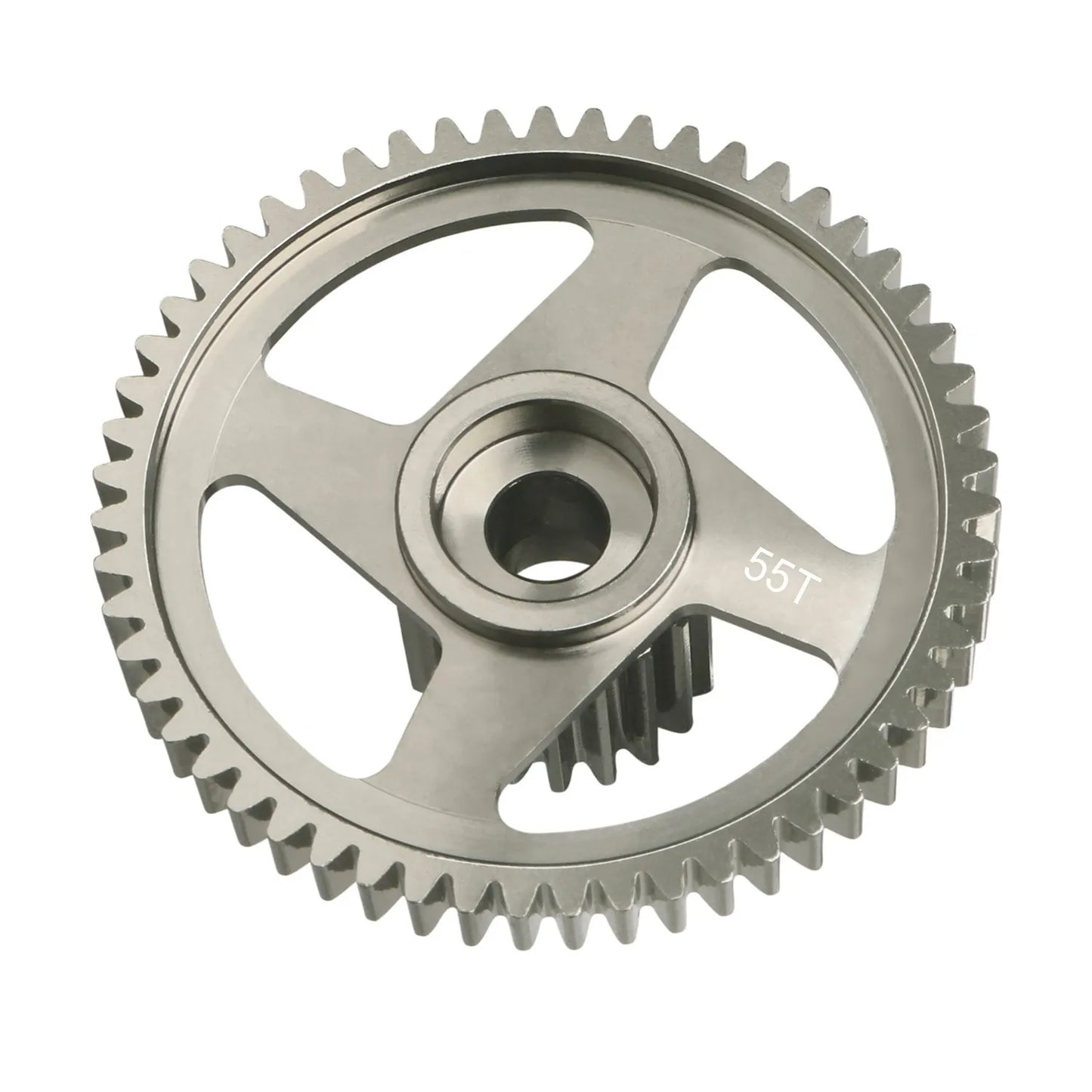 LCX Racing Aluminum Transmission Spur Gear 55T for Tamiya DT-04 Hornet EVO Grasshopper Upgrades Parts Accessories