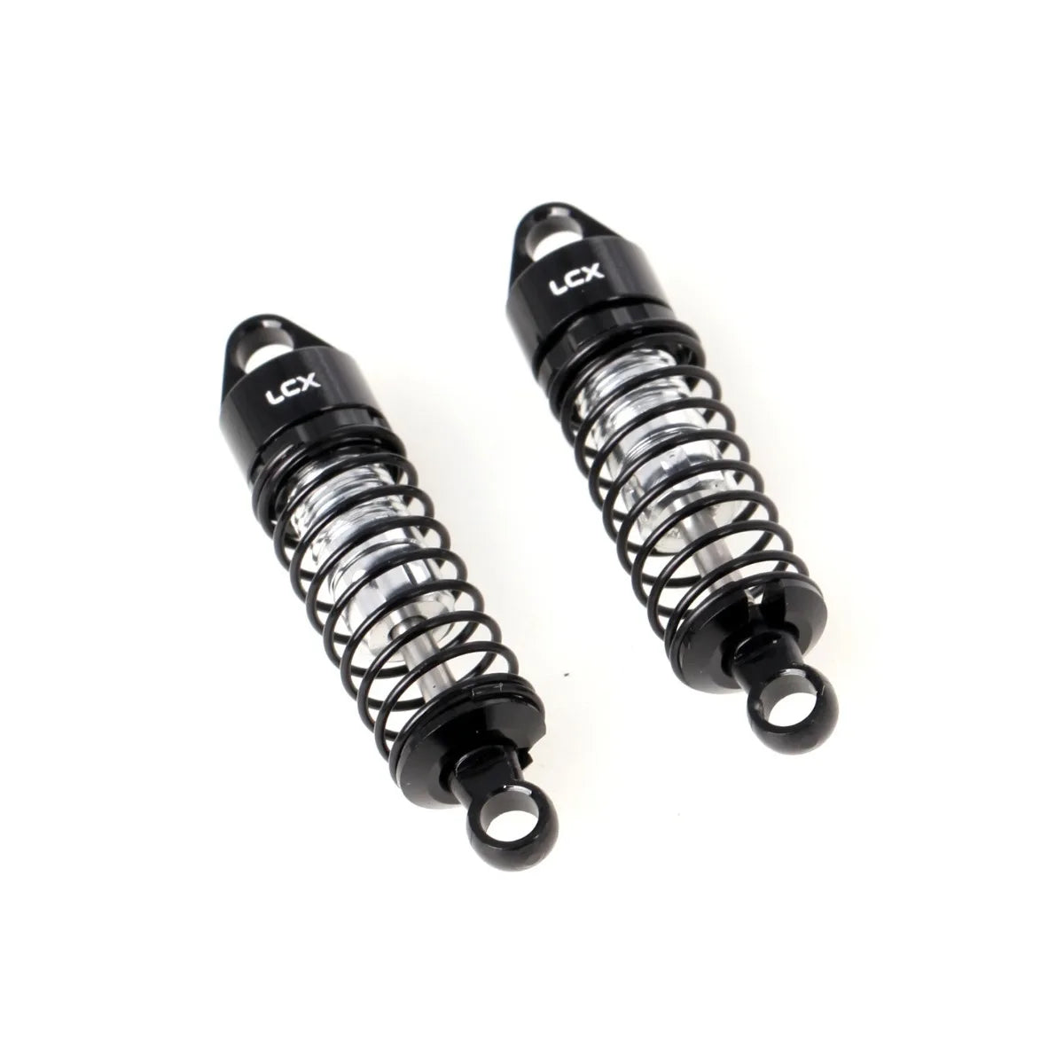 LCX Racing RC Car CNC Aluminum Front Rear Suspension Shock Set Damper for LOSI 1/24 Micro-B Buggy, Upgrades Parts Accessories