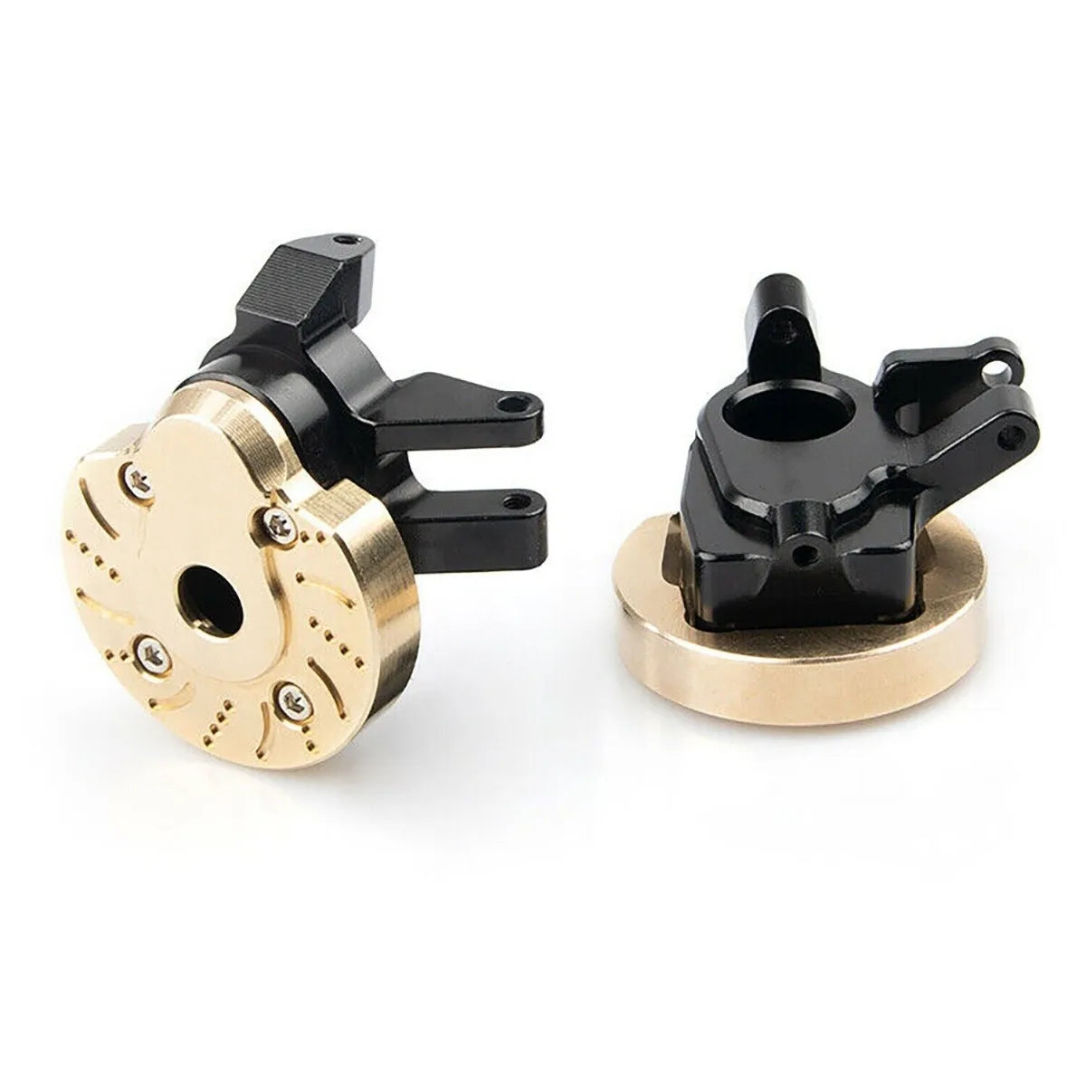 LCX Racing 1/10 RC Crawler Brass AR45P Currie F9 Portal Axle Caps Cover for Axial UTB10 SCX10 PRO SCX10 III Upgrades Accessories