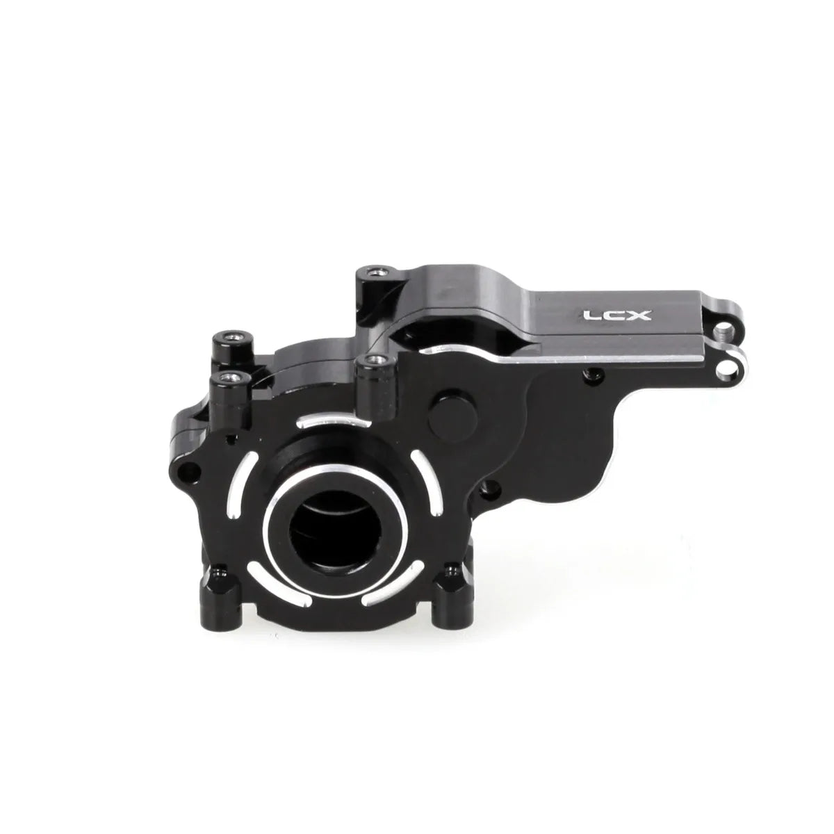 LCX Racing RC Truck Aluminum Transmission Housing Gearbox Case for LOSI 1/24 Micro-B 1/28 Micro-T Upgrades Parts Accessories