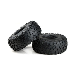 LCX Racing 1/10 Butyl Rubber 2.2 Beadlock Wheel Tire Foam 130*52*52mm for TRX4 SCX10 II III PRO UTB10 Upgrades Parts Accessories