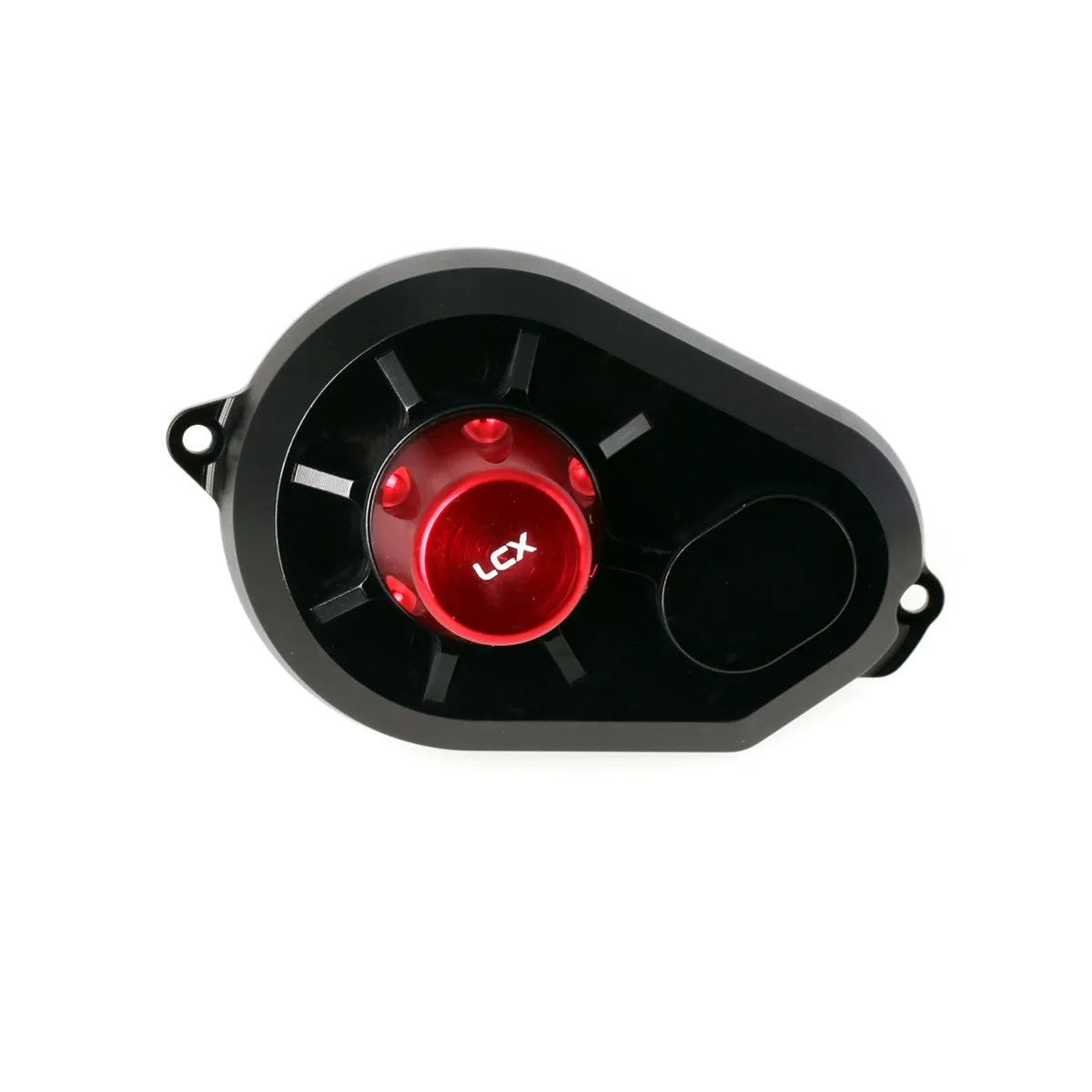 LCX Racing 1/10 RC Truck Aluminum Transmission Housing Spur Gear Cover for Arrma Fury Upgrades Parts Accessories