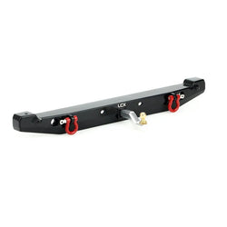 LCX Racing 1/10 RC Crawler Aluminum Rear Bumper for Traxxas TRX4 Axial SCX10 II III PRO Gen8 Gen9 Upgrades Parts Accessories