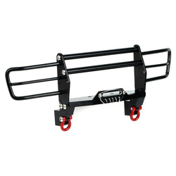 LCX 1/10 RC Crawler Car Metal Front Bumper Set for Traxxas TRX4 2021 Bronco Upgrades Parts Accessories