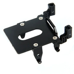 LCX 1/24 RC Crawler Car Aluminum Receiver Box Tray Front Shock Tower Mount for Axial SCX24 Upgrades Parts Accessories