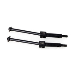LCX Racing RC Truck Hard Steel Universal Axle Rear Axle Drive Shaft Set Upgrades Parts Accessories for 1/24 LOSI Micro-B Buggy
