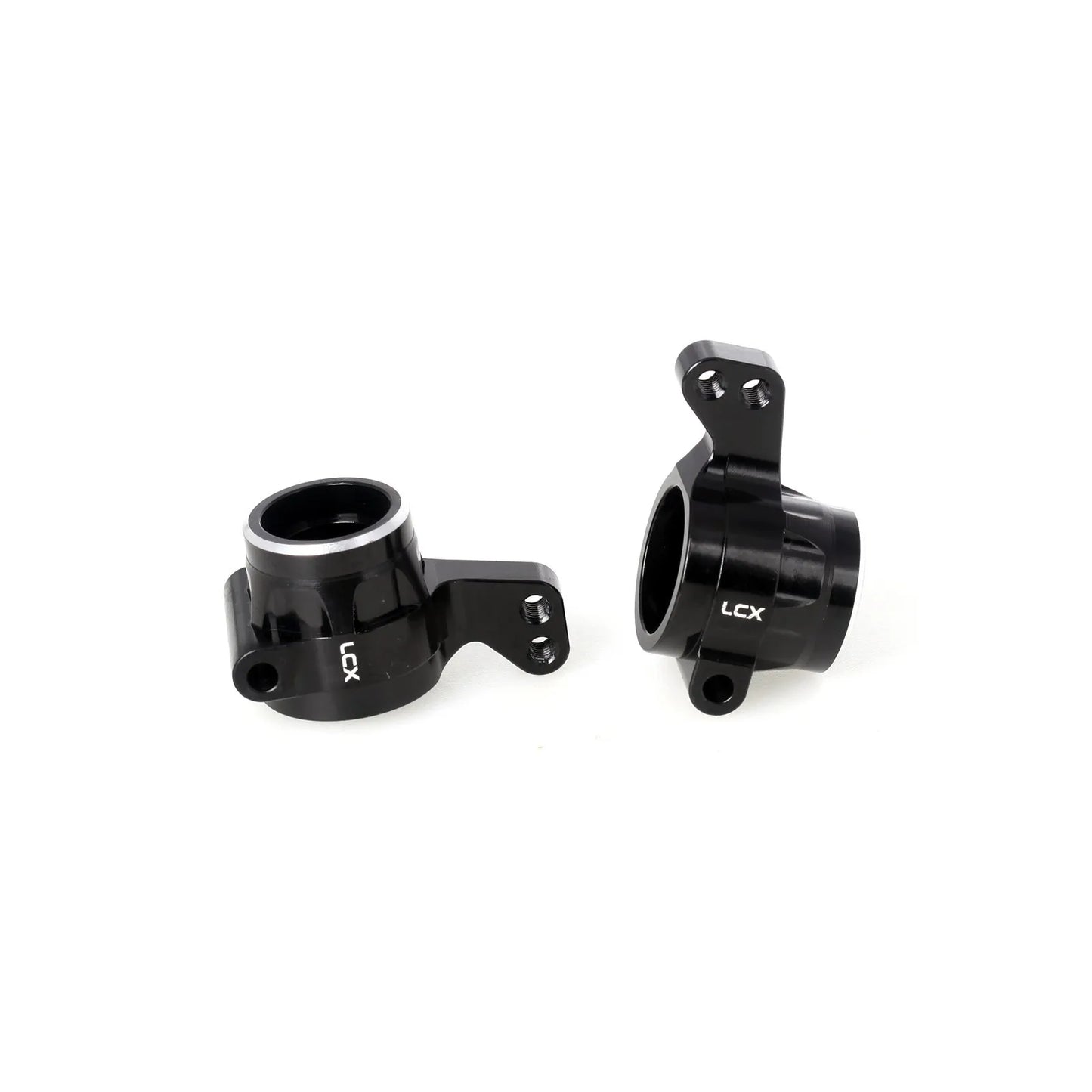 LCX Racing RC Car CNC Machined Aluminum Rear Hub Set for 1/10 LOSI 22S, Upgrades Parts Accessories