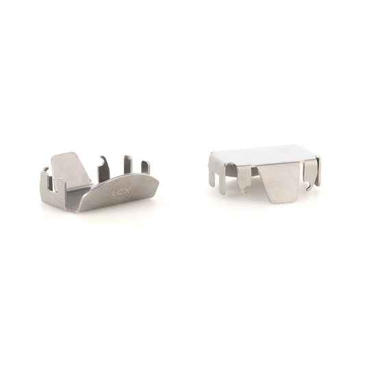 LCX Racing 1/10 RC Crawler Stainless Front Rear Axle Guard Armor for Axial SCX10 II SCX10 III SCX10 PRO Upgrades Accessories
