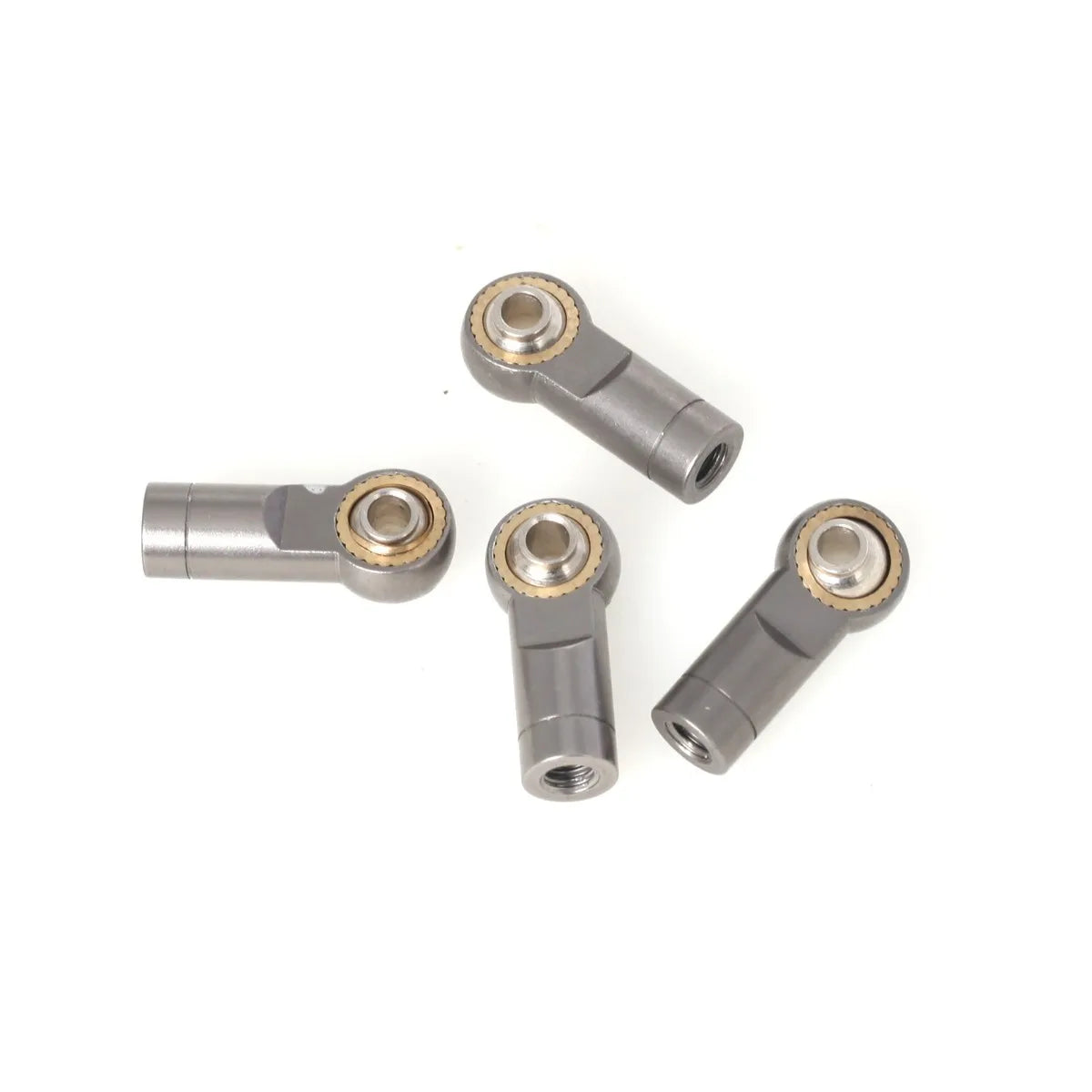 LCX Racing 1/10 RC Crawler Aluminum Rod Ends M4 Left Hand for Axial RBX10 AXP8 SCX10 III UTB10 Capra, Upgrades Parts Accessories