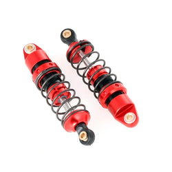 LCX Racing 1/18 RC Crawler CNC Aluminum Suspension Shock Set 59mm 2pcs for Arrma Granite Grom Upgrades Parts Accessories