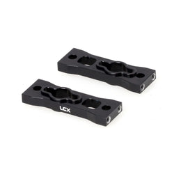 LCX Racing 1/18 RC Crawler Aluminum Front Rear Body Lock Plate Set for Losi Mini LMT Upgrades Parts Accessories
