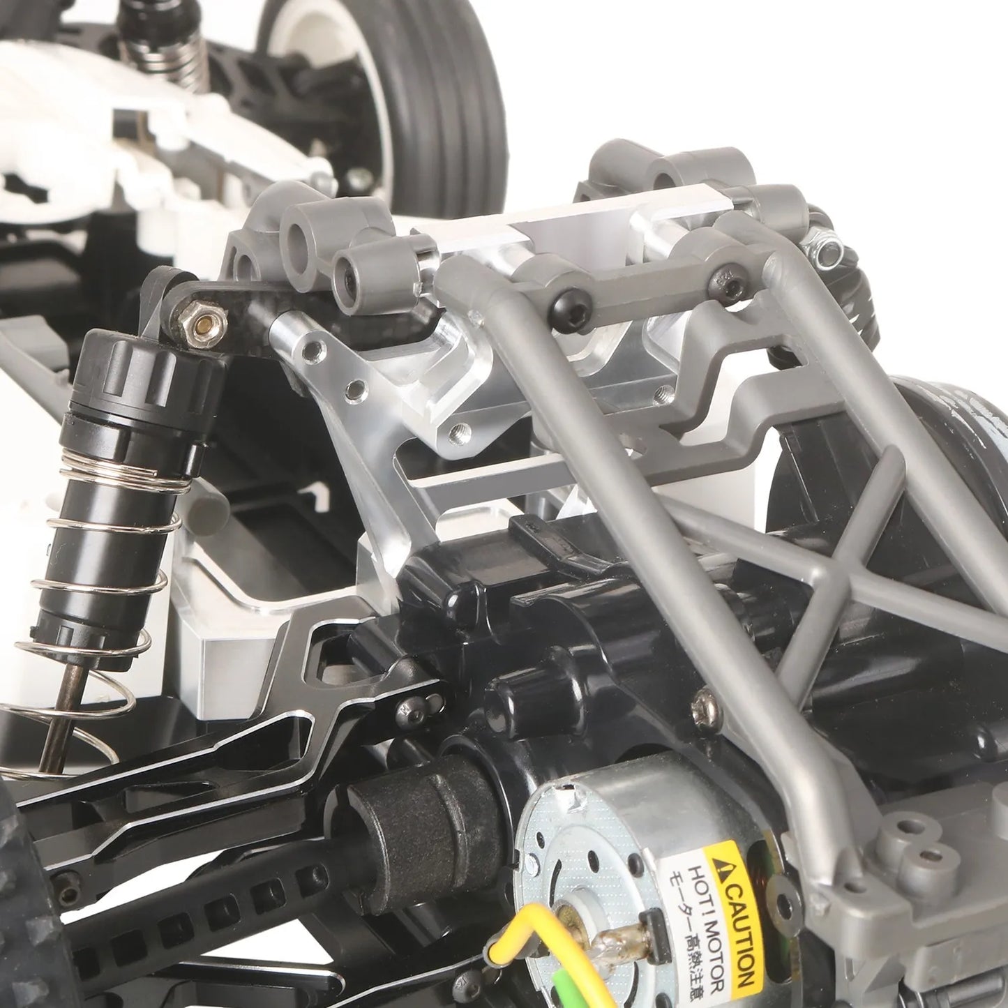 LCX Racing 1/10 RC Truck Car Rear Shock Tower Mount Stay for Tamiya DT-04 Fighter NXGEN Upgrades Parts Accessories