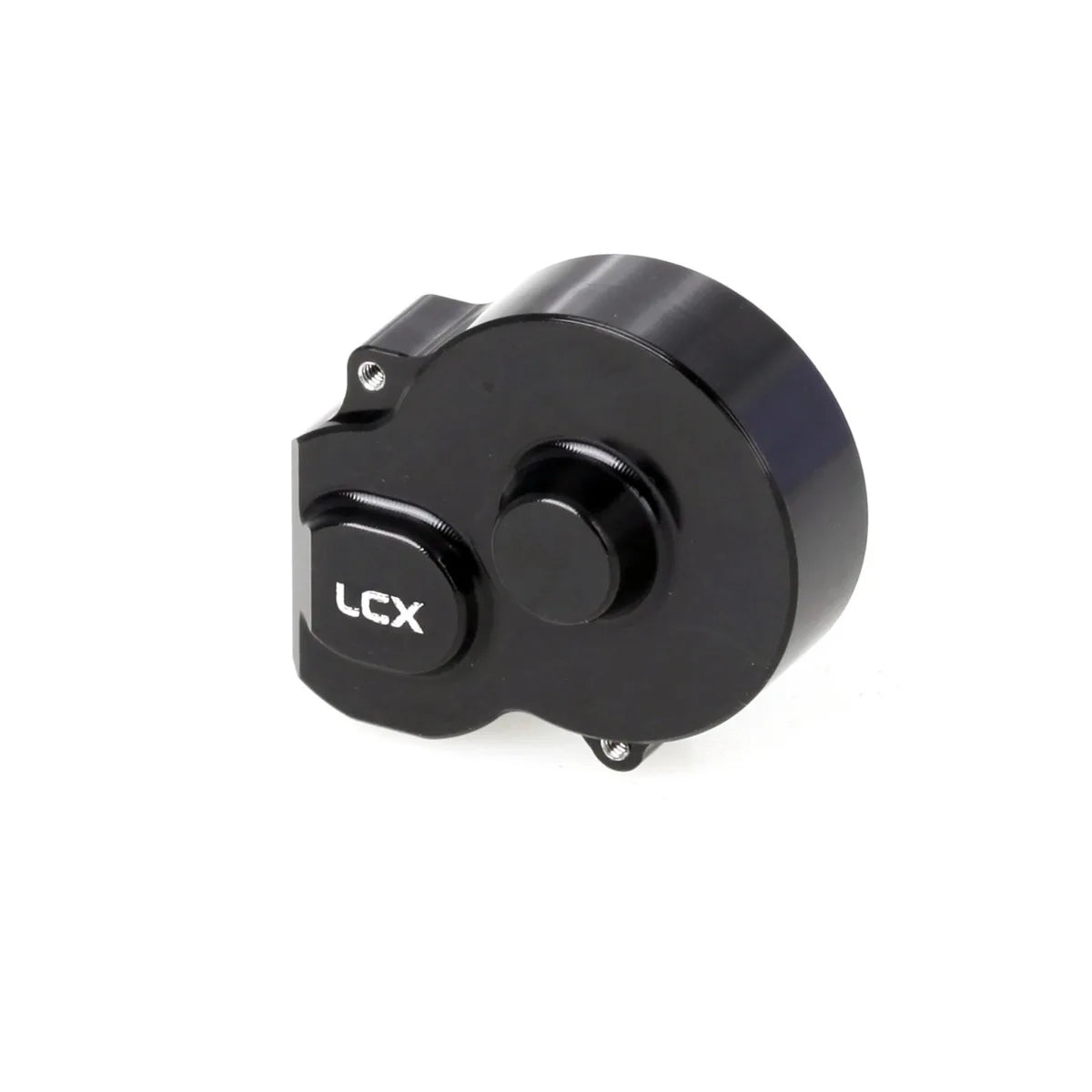 LCX Racing RC Truck Aluminum Transmission Housing Spur Gear Cover for LOSI 1/24 Micro-B 1/28 Micro-T Upgrades Parts Accessories