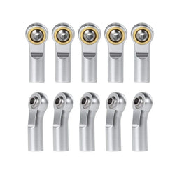 LCX Racing 1/10 RC Crawler Aluminum Link Rod Ends M3 Upgrades Parts Accessories for Traxxas TRX4 TRX6 Axial SCX10 II III PRO