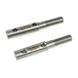 LCX Racing 1/10 RC Crawler Stainless Steel AR44 Portal Stub Axle Drive Shaft for Axial SCX10 II Upgrades Parts Accessories
