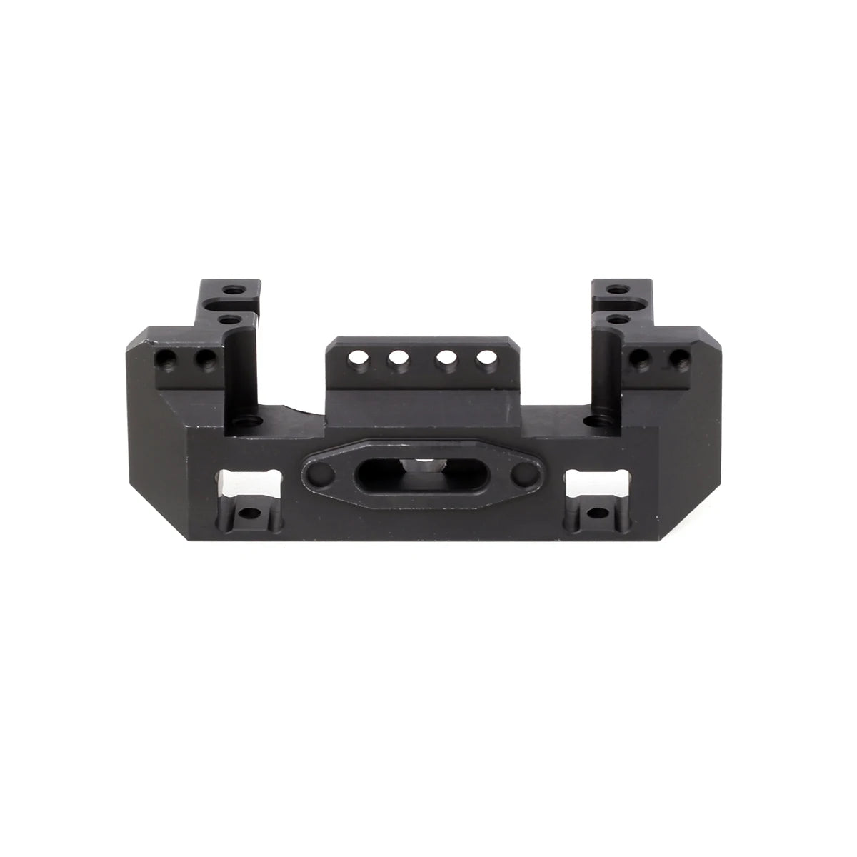 LCX Racing 1/10 RC Crawler Aluminum Front Bumper Mount Servo Mount Upgrades Parts Accessories for Traxxas TRX4 TRX6