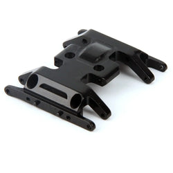 LCX 1/24 RC Crawler Aluminum Car Center Skid Plate Transmission Mount for Axial SCX24 Upgrades Parts Accessories