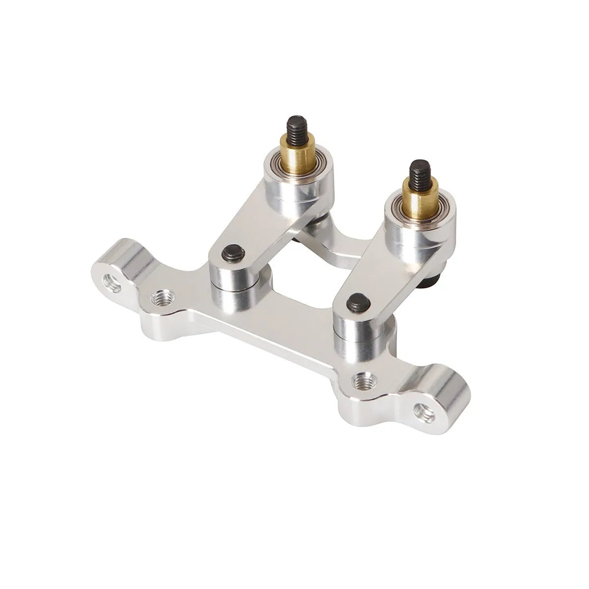 LCX Racing 1/10 RC Truck Car Front Steering Arm Set Steering Bridge for Tamiya DT-04 Fighter NXGEN Upgrades Parts Accessories