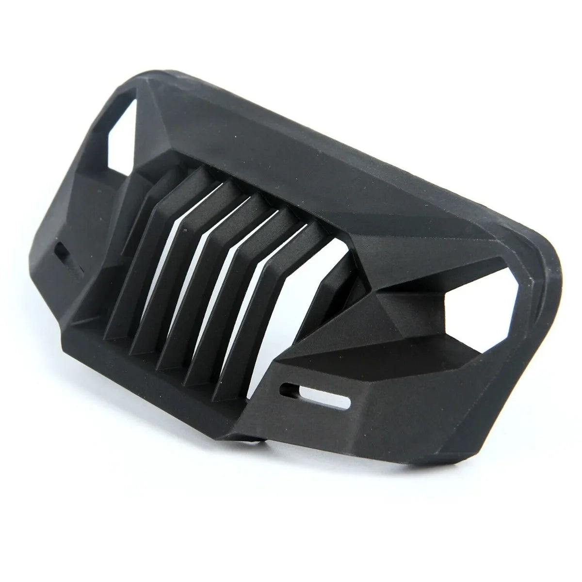 LCX Racing 1/10 RC Crawler Car Hard Body Nylon Front Angry Grills for Axial SCX10 II 90046 90047 Body Upgrades Parts Accessories