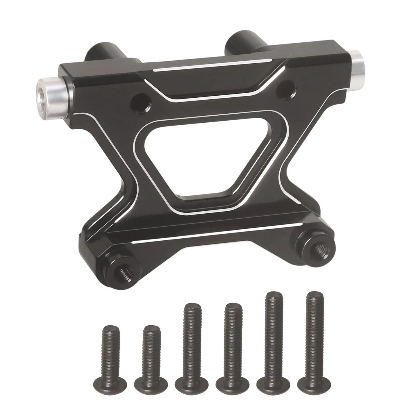 LCX Racing 1/10 RC Truck Car Roll Cage Rear Brace Mount for Tamiya DT-04 Fighter NXGEN Upgrades Parts Accessories