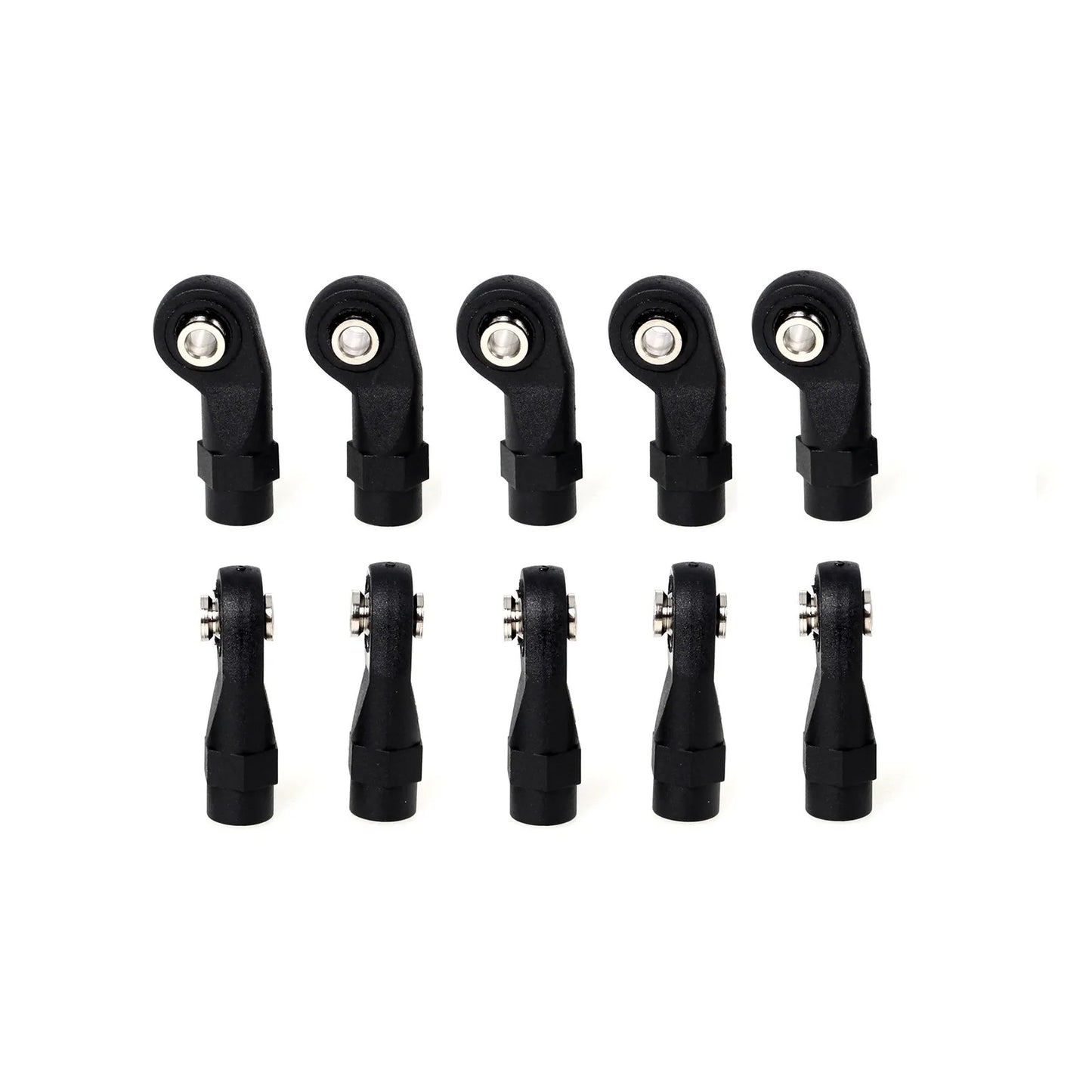 LCX Racing 1/10 RC Crawler Nylon Rod Ends M4 Ball Joint for TRX4 TRX6 SCX10 II III PRO UTB10 Capra RBX10 AXP8 Upgrades Parts