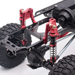 LCX Racing 1/10 RC Crawler Car Aluminum Rear Shock Tower Suspension Shock Mount for Axial SCX10 II Upgrades Parts Accessories
