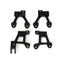 LCX Racing 1/10 RC Crawler Aluminum Front Rear Shock Tower Shock Mount Upgrades Parts Accessories for SCX10 II 90046 90047