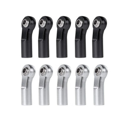 LCX Racing 1/10 RC Crawler Aluminum Link Rod Ends M3 Upgrades Parts Accessories for Traxxas TRX4 TRX6 Axial SCX10 II III PRO