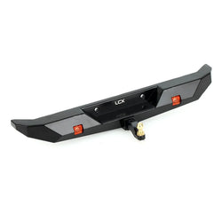 LCX Racing 1/10 RC Crawler Car Aluminum Rear Bumper for TRX4 TRX6 SCX10 II III PRO Gen8 Gen9 Upgrades Parts Accessories