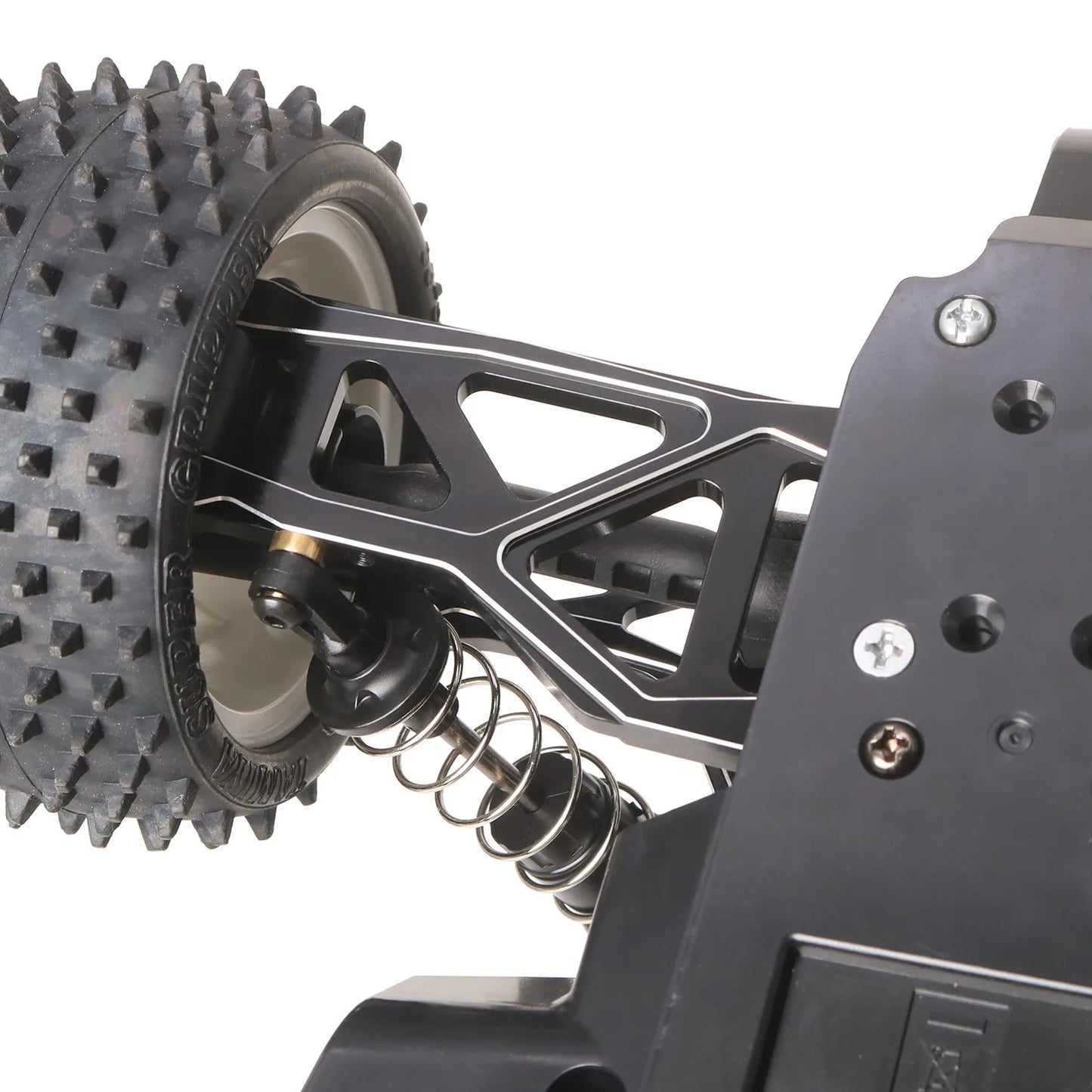 LCX Racing 1/10 RC Truck  Aluminum Front Rear Suspension Arms for Tamiya DT-04 Fighter NXGEN Upgrades Parts Accessories