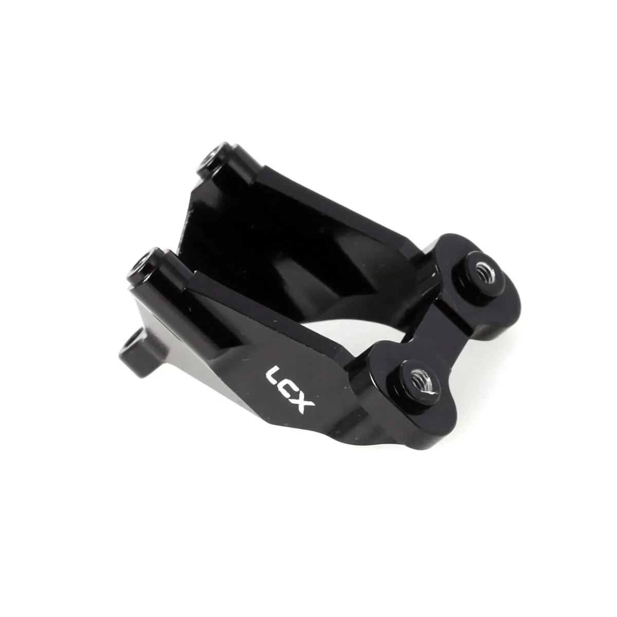 LCX Racing CNC Aluminum Rear Wing Stay Car Spoiler Mount for 1/16 LOSI Mini-B Buggy Upgrades Parts Accessories